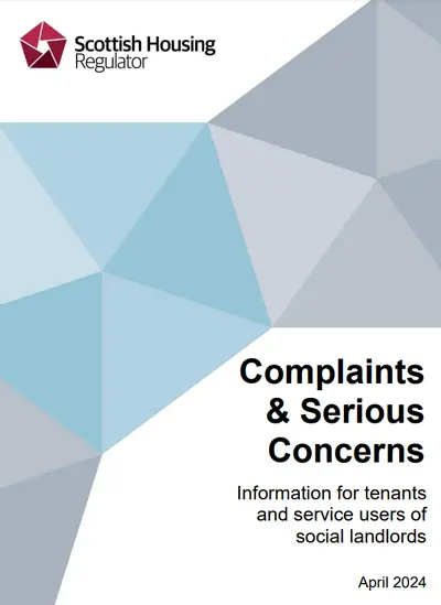 Scottish Housing Regulator - Complaints & Serious Concerns