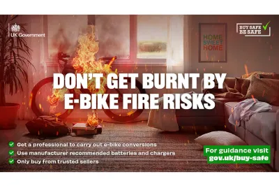 Avoid e-bike and e-scooter fires