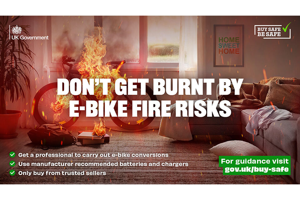 Avoid e-bike and e-scooter fires