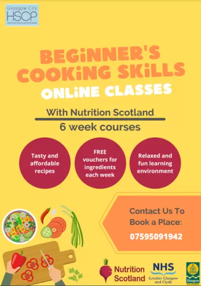 Beginner's Cooking Skills - Online Classes